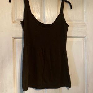 Michael Korrs chocolate brown  sweater tank/cami